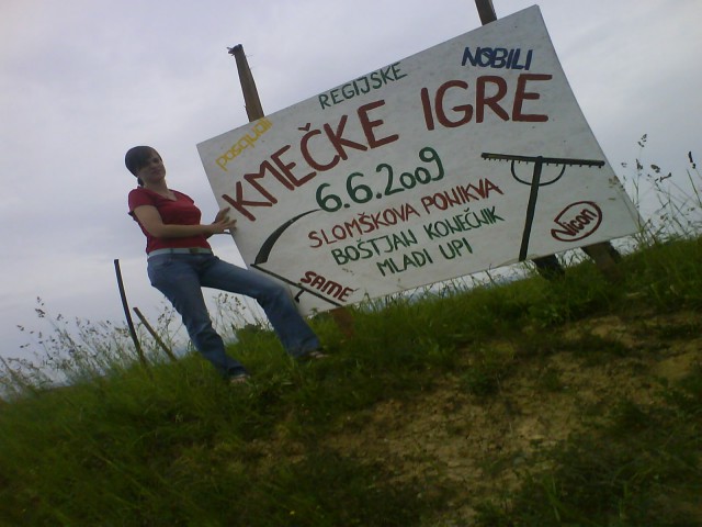 Priprave na Kmečke igre - foto