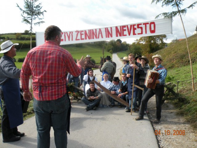 Šranganje Petra in Matevž - 4.10.2008 - foto