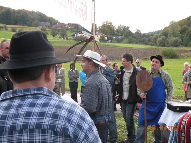 Šranganje Petra in Matevž - 4.10.2008 - foto povečava