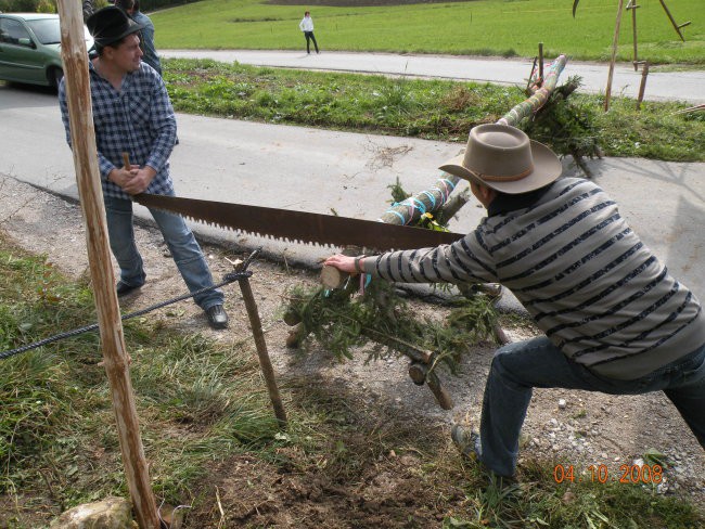 Šranganje Petra in Matevž - 4.10.2008 - foto povečava