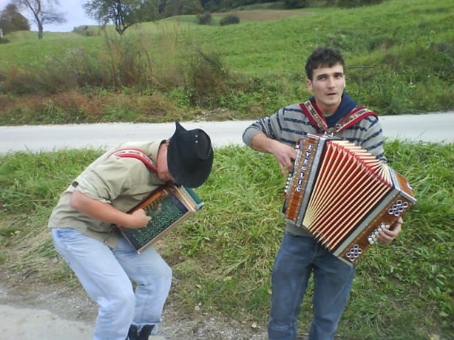 Šranganje Petra in Matevž - 4.10.2008 - foto povečava