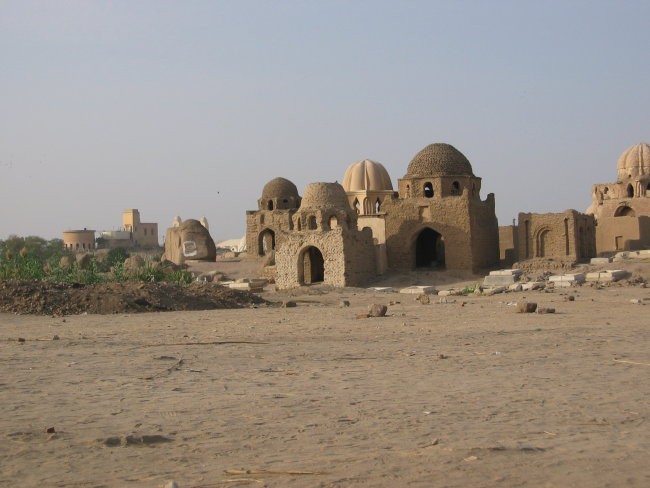 Nubian graveyard in Aswan