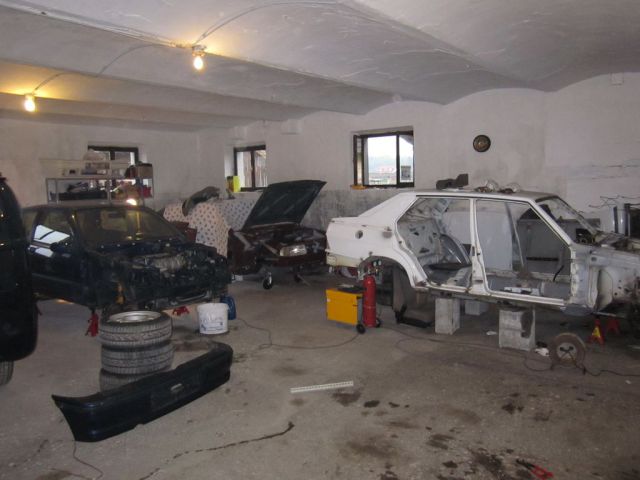 Williams 3 v garaži - end of an era - foto