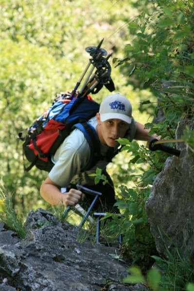 Ferrata na Grmade