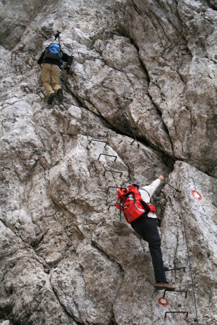 Ferrata w Turskim žlebie