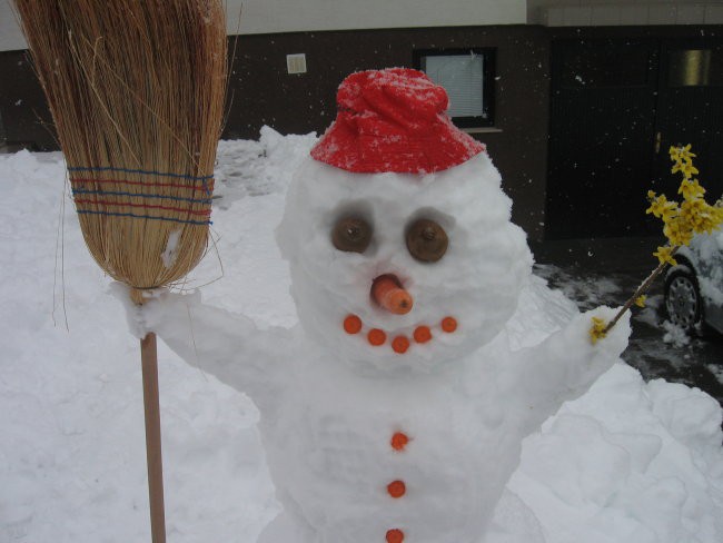 Velikonočni snežak