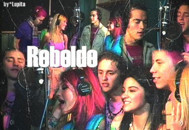 Rebelde-sygi i banery - foto