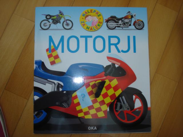 Knjigica Motorji, cena 0,5 eur