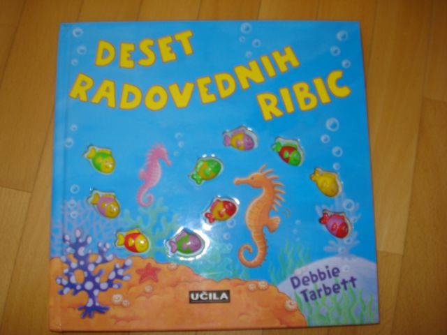 Nova Kartonka Deset radovednih ribic, cena 9 eur
