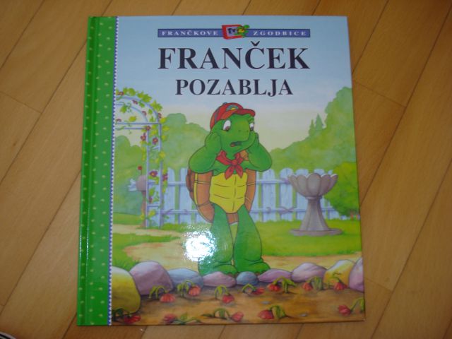 Knjigica Franček pozablja, cena 2 eur