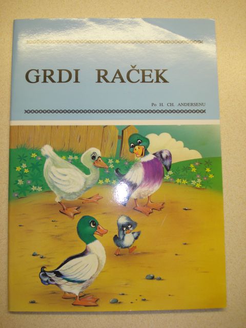 Knjigica Grdi Raček, cena 2 eur