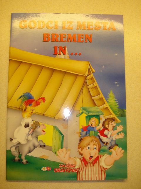 Knjigica Godci iz mesta Bremen in.., cena 2 eur