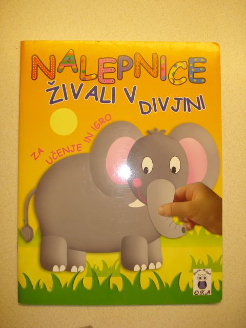 Nalepnica Živali v divjini, cena 1 eur