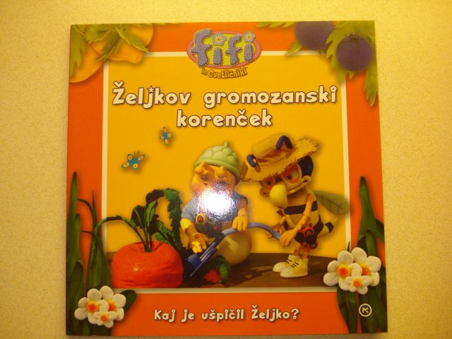 Knjigica Fifi in cvetličniki, cena 2 eur