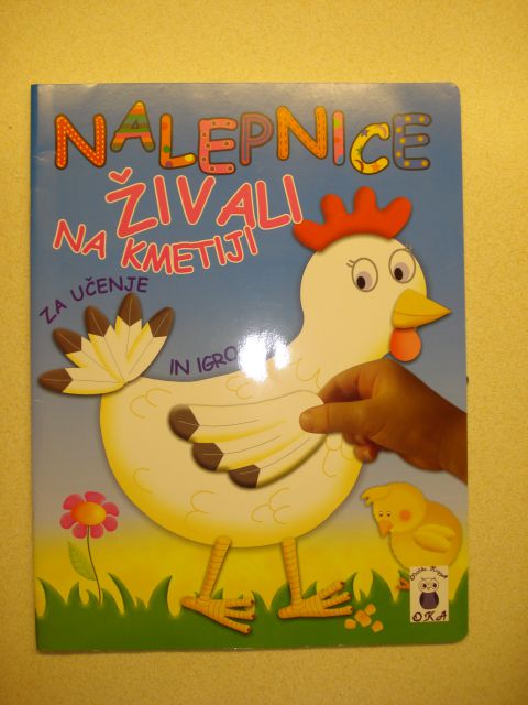 Podarim ob nakupu ene izmed kjigic serije nalepnice