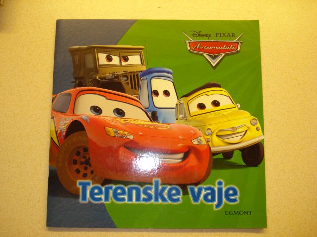 Knjigica Strela Mcqeen, cena 2 eur
