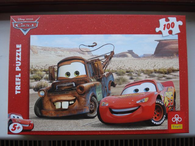 Puzzle Strela Mcqueen, cena 5 eur