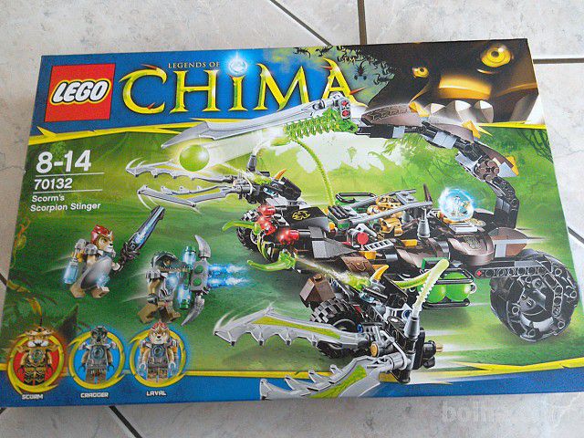 Lego Chima Scormov škorpijonski zastrupljevalec - 70132, CENA 28 EUR