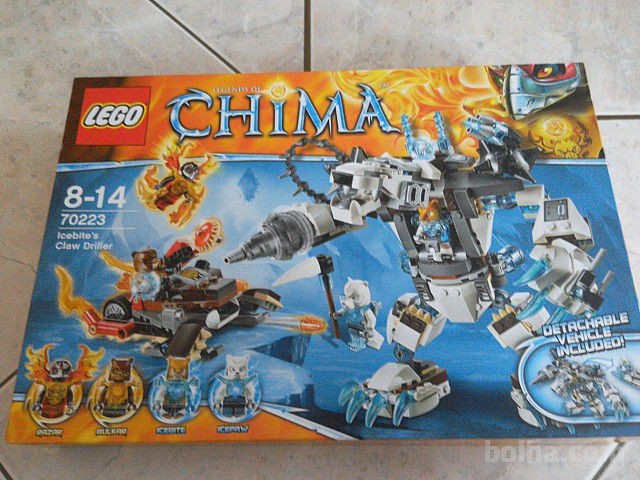 Lego CHIMA Icebitov vrtalnik s kremplji 70223, CENA 38 EUR
