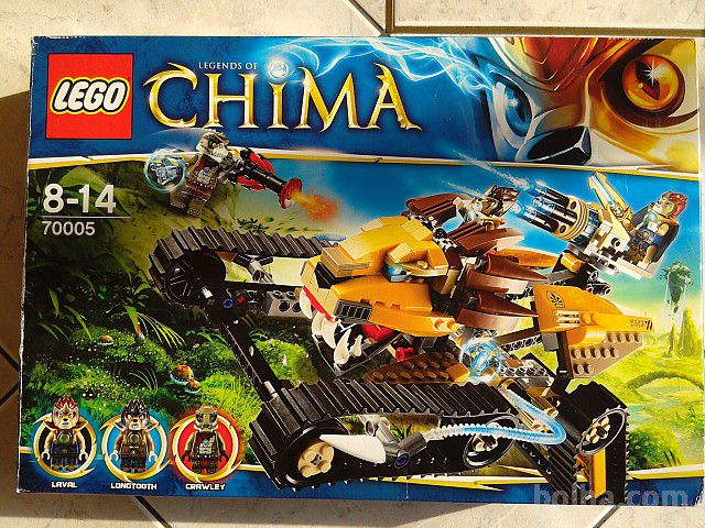 Lego Chima set Lavalov kraljevski lovec 70005, 38 EUR
