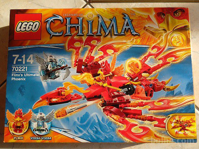 Lego CHIMA set Flinxov ultimativni feniks70221  Cena: 20,00 €