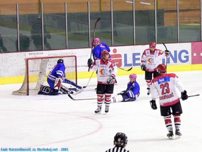 KHL Medveščak : HK Acroni Jesenice  4:6 (2:2, - foto povečava