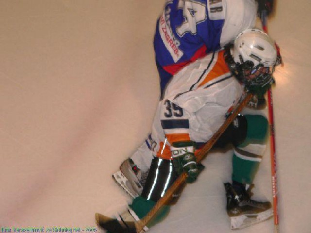 KHL Zagreb : HS Olimpija  6:5 (3:0,1:4,2:1) - - foto