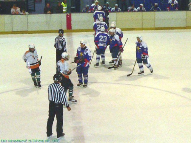 KHL Zagreb : HS Olimpija  6:5 (3:0,1:4,2:1) - - foto
