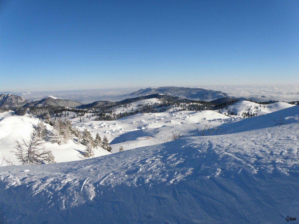 Velika planina - pozimi - foto povečava