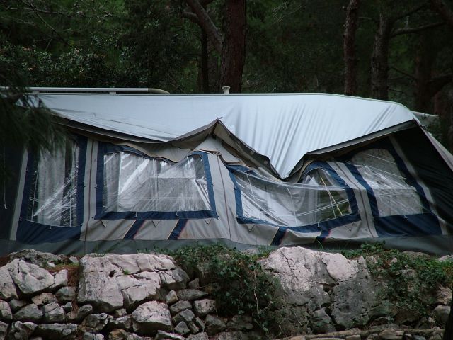 Cres sneg škoda po sneženju - foto