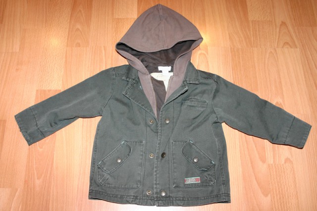 Prehodna jaknica Okaidi  74 cm za 12 mesecev 10€