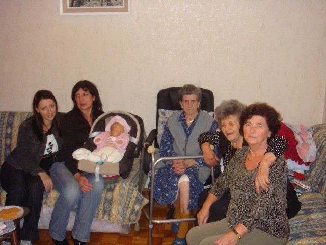 Nona Vilma, Taja, prapra nona Marija, pranona Milja, pranona gizela