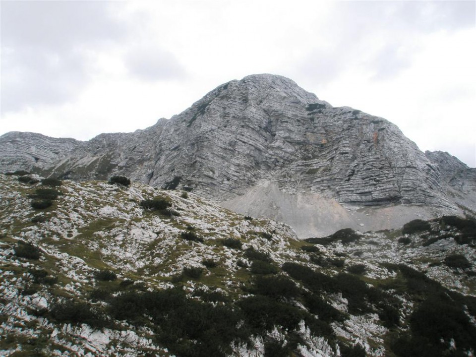 Ali veste, da smo ga skoraj obkrožili, Bohinjski Migovec namreč