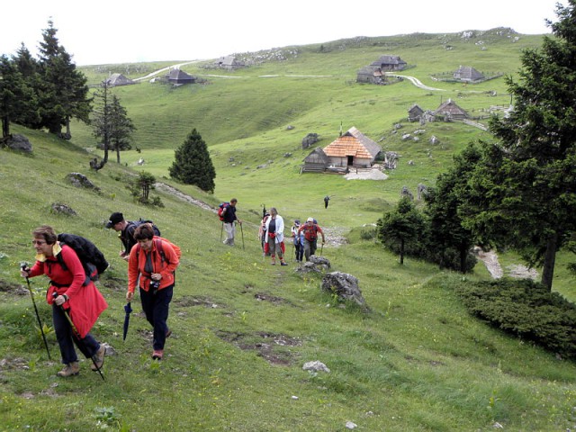 Še pogled nazaj na Malo planini ...