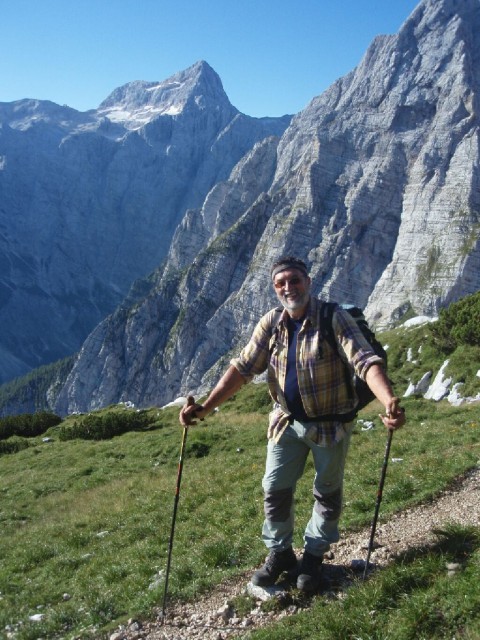 Dva starca, očak Triglav in moja malenkost