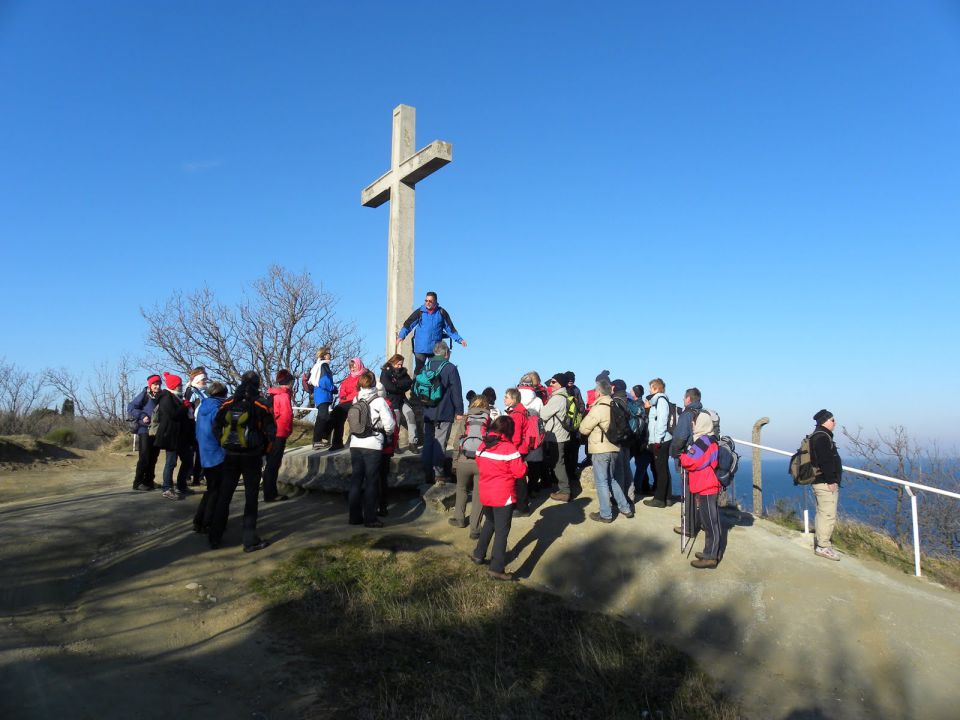 Slovenska obala 7.2.2010 - foto povečava