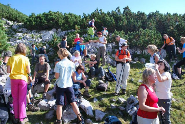 Raduha in Snežna jama 21.8.2010 - foto