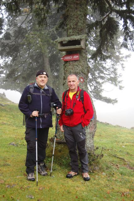 Tudi naš fotograf Andrej se je dal ovekovečiti z Miranom