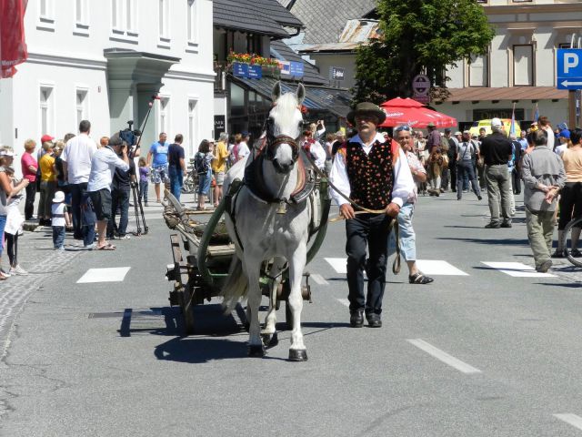 Prvotno gorsko reševalno vozilo z eno konjsko močjo