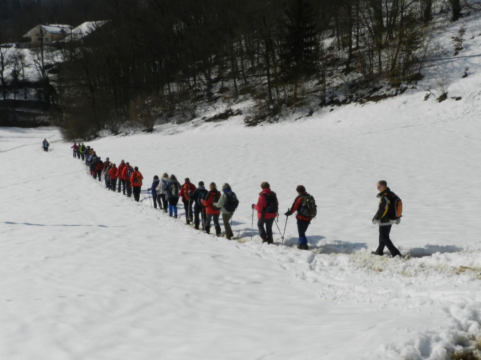 Končni spust do Krške jame