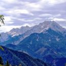 Prvi pogled na Kamniško - Savinjske Alpe
