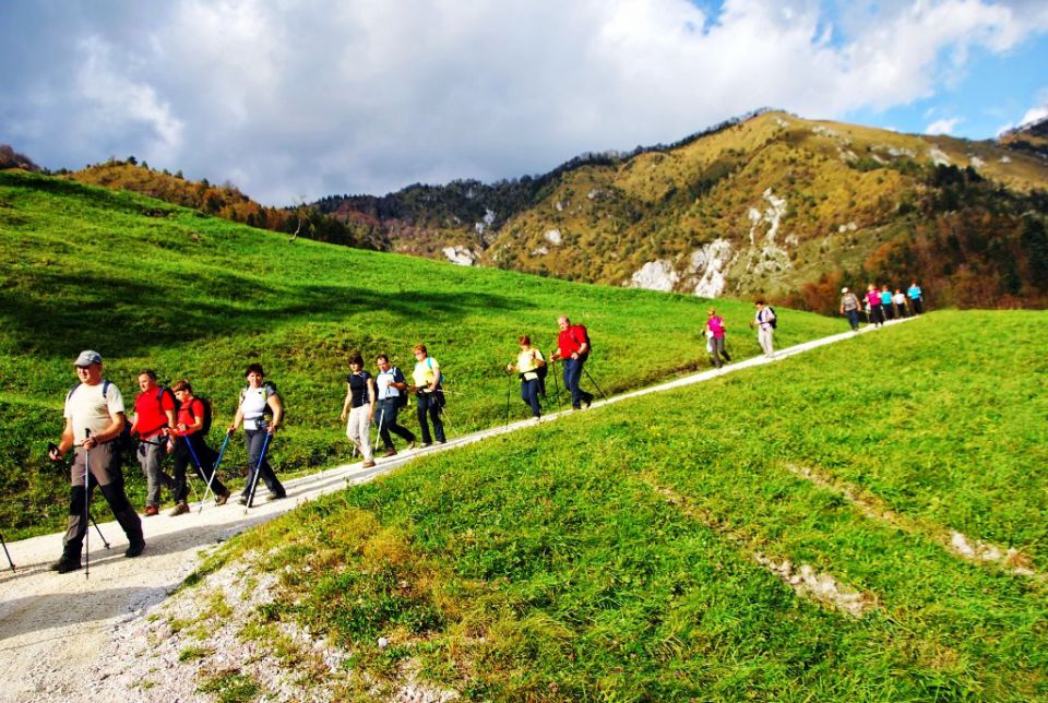 Pot postaja širša in širša in kmalu bomo 