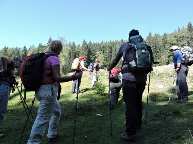 Sleme nad Mojstrano 12.9.2015 - foto