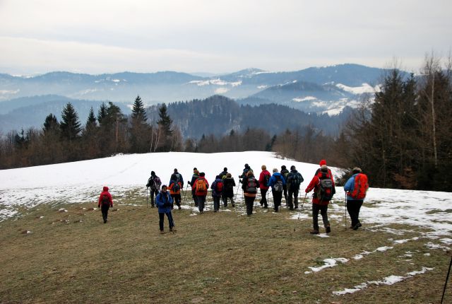 Koreno-Kožljek-Samotorica 23.1.2016 - foto