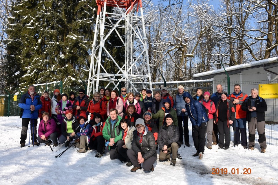 Tivoli, Rožnik in Šišenski hrib 20 1. 2019 - foto povečava