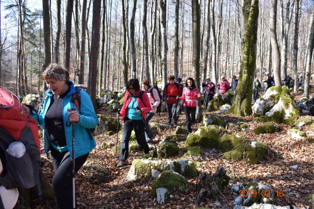 Kamni vrh in Grmada 16. 2. 2019 - foto