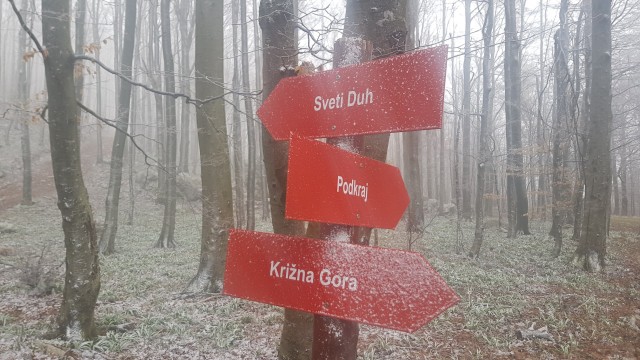 Križna gora in Sv. Duh 13.4.2019 - foto