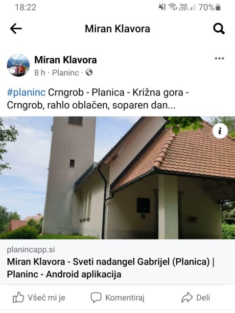 Crngrob-Križna gora 21.5.2022 - foto