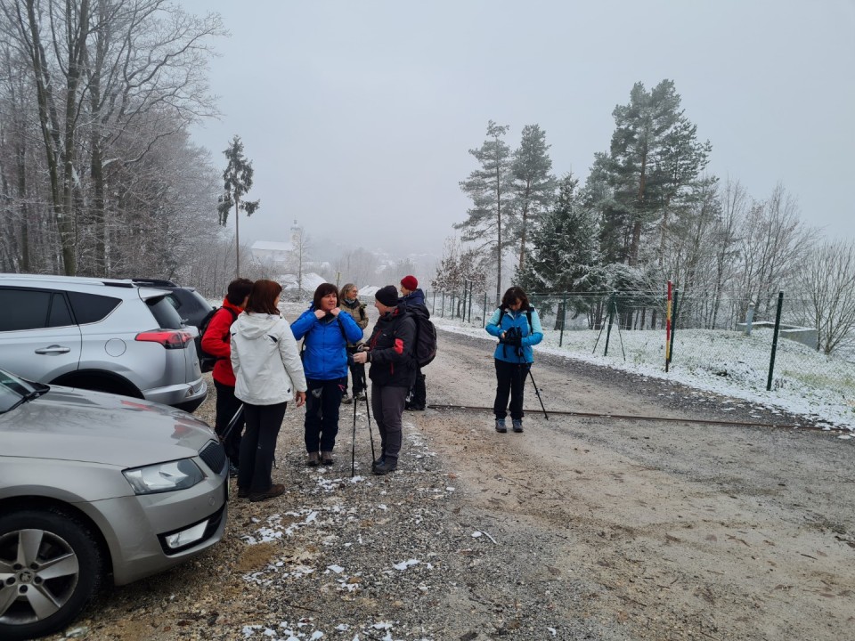 Smledniški (Stari) grad 9.12.2023 - foto povečava