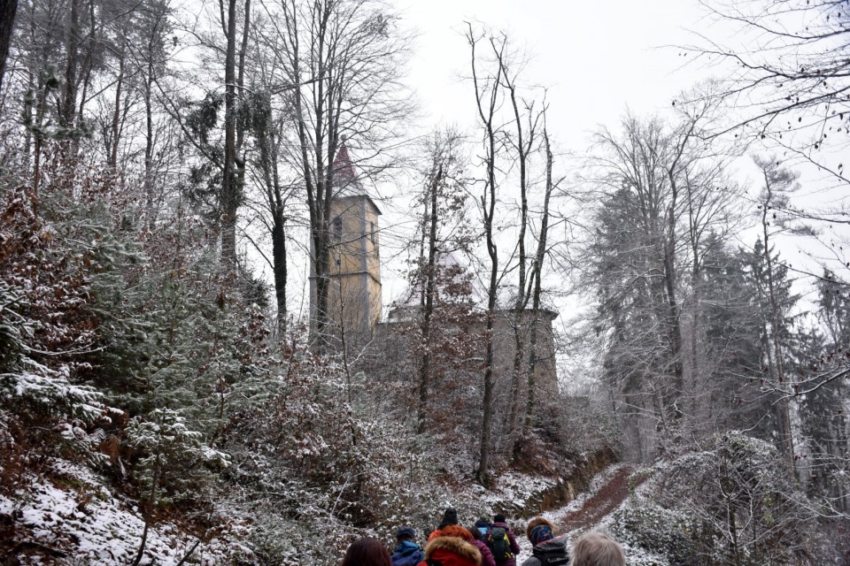 Smledniški (Stari) grad 9.12.2023 - foto povečava